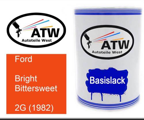 Ford, Bright Bittersweet, 2G (1982): 500ml Lackdose, von ATW Autoteile West.